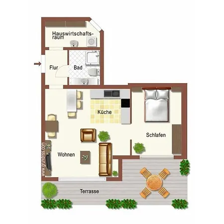 Fasse Comfortable Ferienhaus *